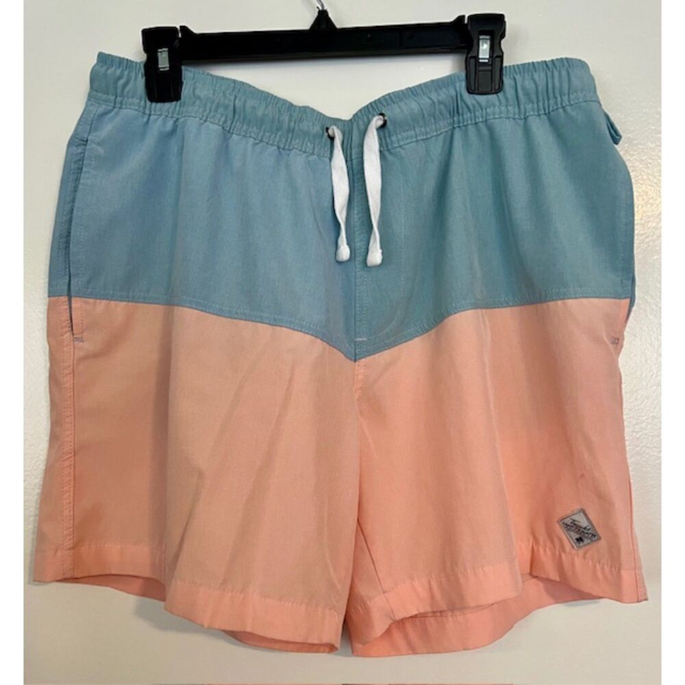 Trunks Swimming Shorts Board Shorts Pink Blue L